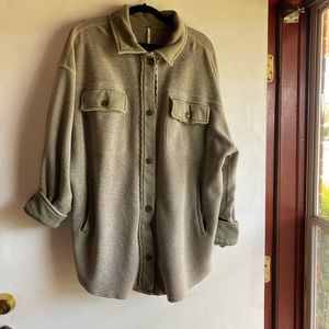 Free People Ruby Jacket Shacket Sz XL